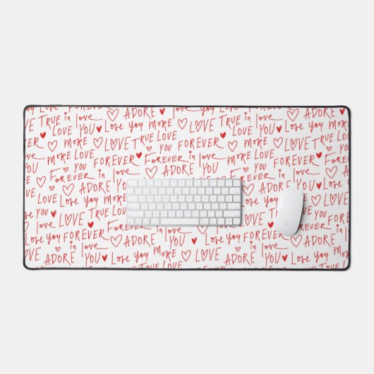 愛の言語 デスクマット (キーボード&マウス)