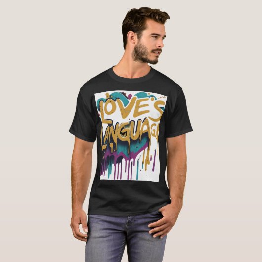 愛の言語 Tシャツ (正面フル)