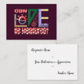 愛の計測 ノートカード (正面/裏面)