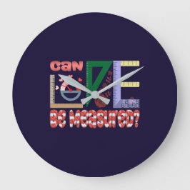 愛の計測 ラージ壁時計