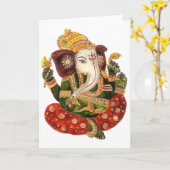 愛の記号 カード (黄色い花)