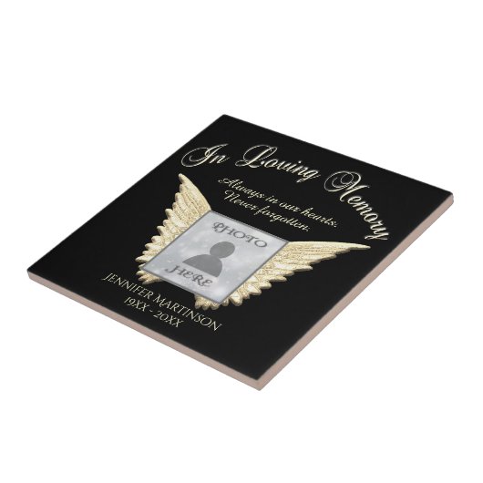 愛の記念写真 タイル (側面)