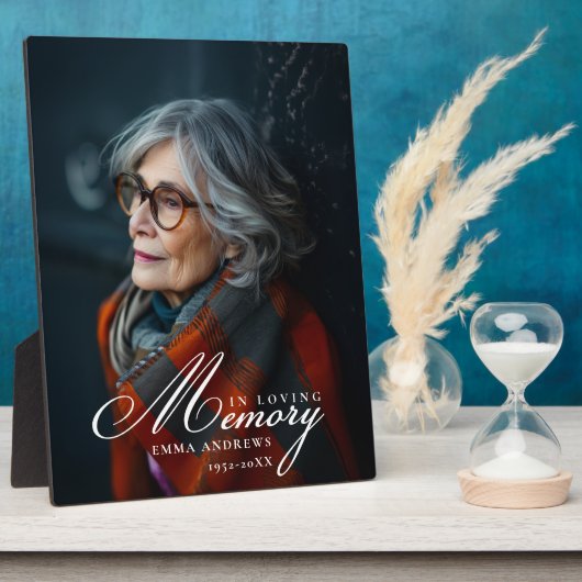 愛の記憶に フォトプラーク (側面)