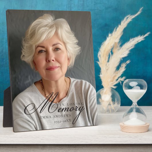 愛の記憶に フォトプラーク (側面)