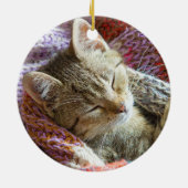 愛の記憶の中でリース写真ペット記念碑 セラミックオーナメント (裏面)