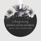 愛の記憶の中の写真 オーナメント (裏面)