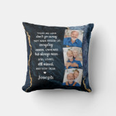 愛の記憶の中3パーソナライズされた写真メモリアル クッション (正面)