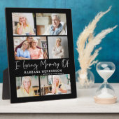 愛の記憶の写真コラージュ フォトプラーク (側面)