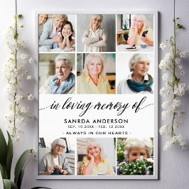 愛の記憶の写真コラージュ ポスター