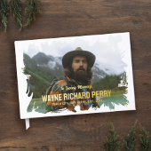 愛の記憶の記念撮影の白いブラシ ゲストブック