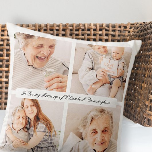 愛の記憶の記念4枚モダンのエレガント写真 クッション