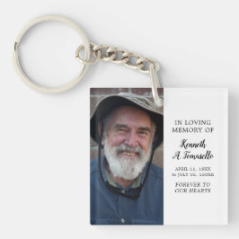 愛の記憶クラシックのメモリアル写真 キーホルダー