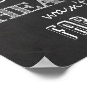 愛の記憶 ウェディングサイン 記念テーブル チョーク ポスター (角)