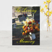 愛の記憶 カード (黄色い花)