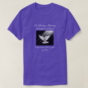 『愛の記憶』、『コビッド』、『紫』 Tシャツ