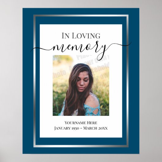 愛の記憶 シンプルフォトポスター ポスター (正面)