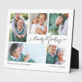 愛の記憶 フォトコラージュ 追悼記念品 フォトプラーク (側面)