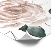 愛の記憶 追悼式 ウェディングセレモニープレート ポスター (角)