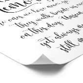 愛の記憶 追悼式 ウェディングセレモニー サイン (角)