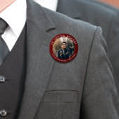 愛の記憶 追悼記念写真 赤 缶バッジ