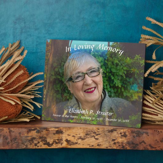 愛の記憶 1017 フォトプラーク (側面)