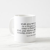 愛の詩 コーヒーマグカップ (正面左)