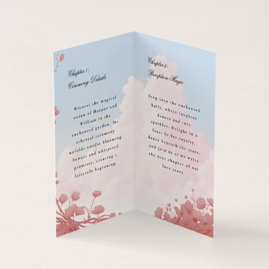 愛の詳細のエンクロージャカード (内部)