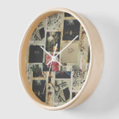 愛の詳細 壁時計 (傾斜)