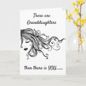 愛の誕生日カード付き「孫娘」 カード (黄色い花)