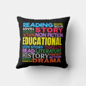 愛の読本 – ジャンルWord Art クッション (裏面)