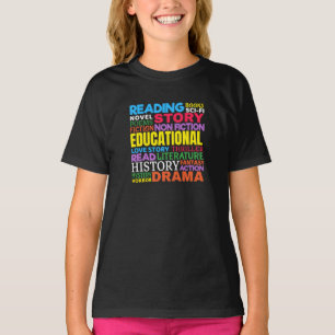 愛の読本 – ジャンルWord Art Tシャツ