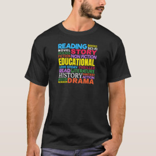 愛の読本 – ジャンルWord Art Tシャツ