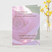 愛の課程4 カード (黄色い花)