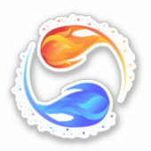 愛の象徴 –  シール (正面)