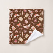 愛の象徴 バスタオルセット (ウォッシュタオル)