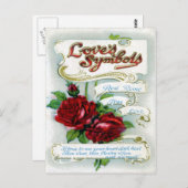 愛の象徴 ポストカード (正面/裏面)