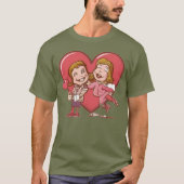 愛の象徴 Tシャツ (正面)