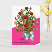 愛の賜物 カード (黄色い花)