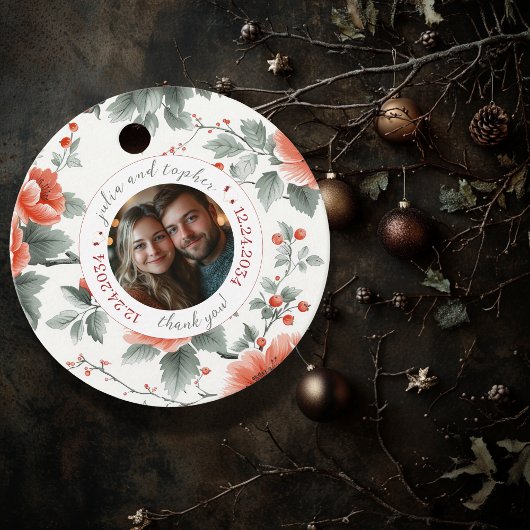 愛の贈り物:ヴィンテージのクリスマス結婚ロマンス フェイバータグ