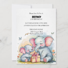 愛の贈り物 招待状