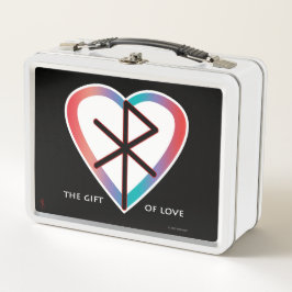 愛の贈り物Binderre #RuneKids メタルランチボックス