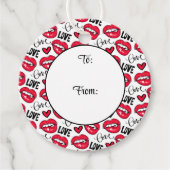 愛の赤い唇 フェイバータグ (正面)