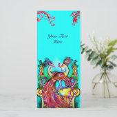 愛の赤い青いターカーズグリーンのピーコック (スタンド正面)