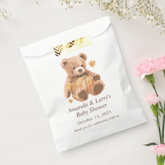 愛の赤ちゃんシャワーで秋を待つことができる フェイバーバッグ (封をした状態)