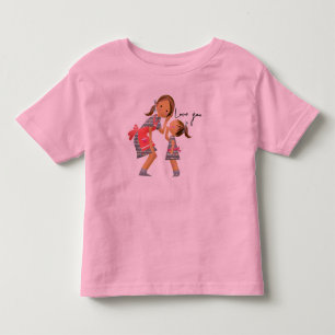 愛の赤ちゃん幼児Tシャツ トドラーTシャツ