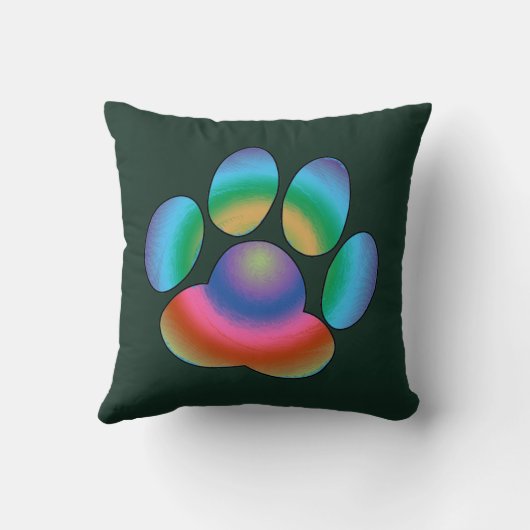 愛の足 クッション (裏面)