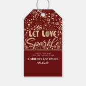 愛の輝きを放つ ギフトタグ (正面)