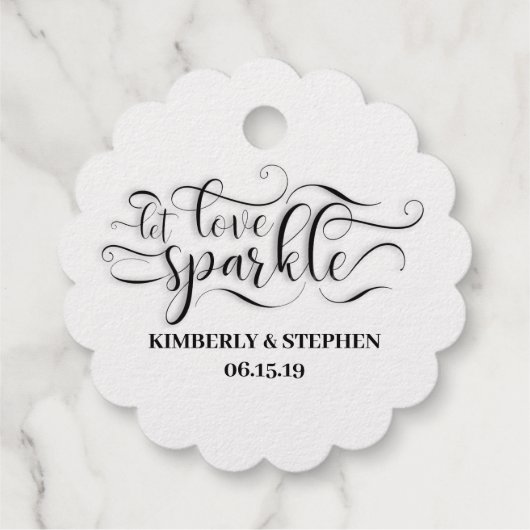 愛の輝きを放つ フェイバータグ (裏面)