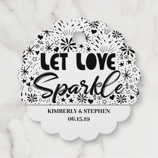 愛の輝きを放つ フェイバータグ (裏面)