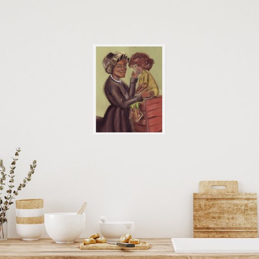 愛の輝くスマイル ポスター (キッチン)